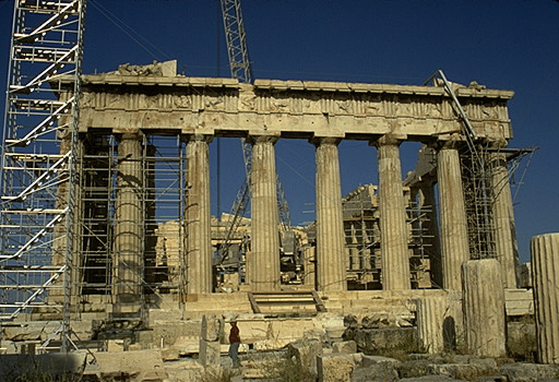 The Parthenon, eastern facade. -  by Kevin T. Glowacki and Nancy L. Klein