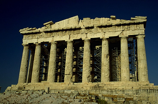 The Parthenon, western facade. -  by Kevin T. Glowacki and Nancy L. Klein