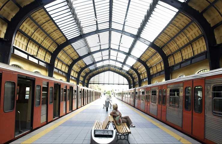 Piraeus metro station