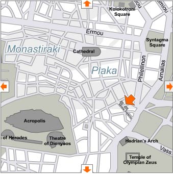 Frissiras Museum Map - 